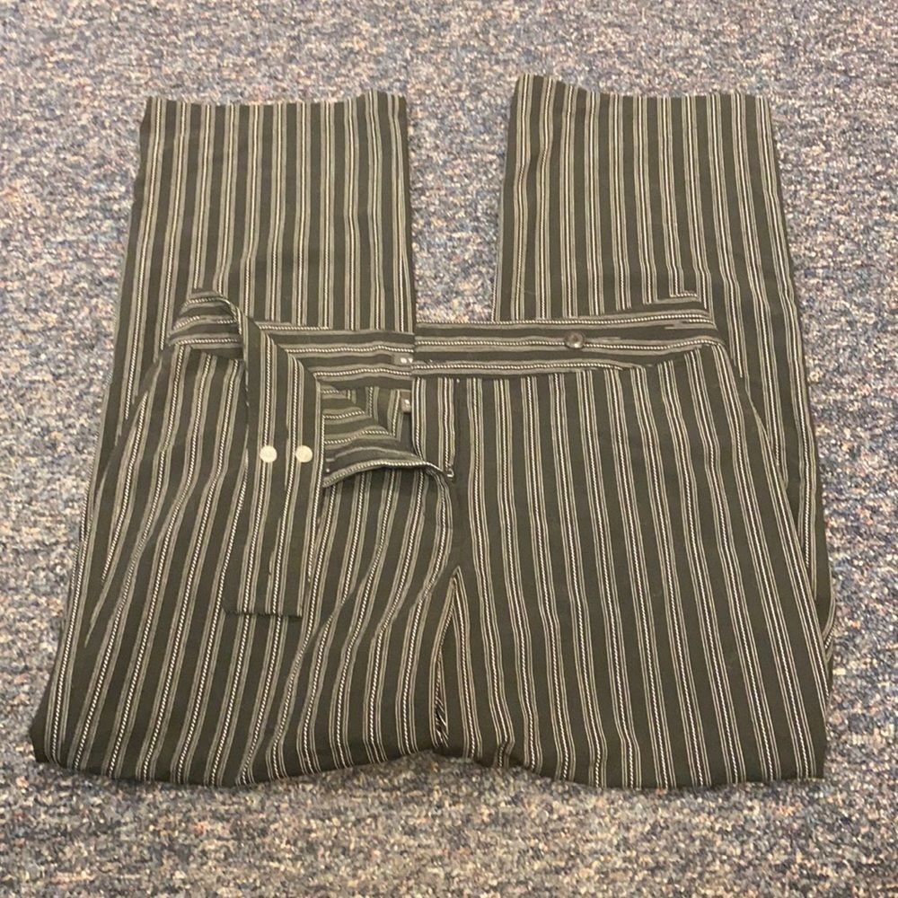 Axcess Black Stripped Pants sz. 12